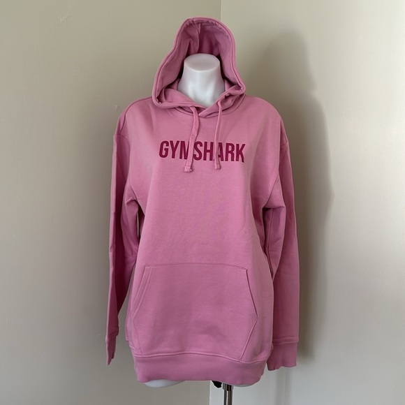 (NWT) GYMSHARK Apollo Oversized Hoodie In Sorbet Pink, Small - Picture 13 of 17